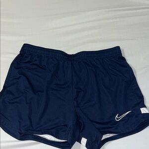 Nike Blue Athletic Shorts Lightweight Breathable